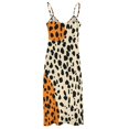 thumbnail image 5 of Leopard Print Pattern Sleeveless Dress Women's Luxury Party Dress Birthday Dresses for Women, 5 of 7