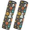thumbnail image 2 of ALAZA Pumpkins Ghost Bats Halloween Car Seat Belt Adjuster Neck Covers Shoulder Cushions Pads S, 2 of 8