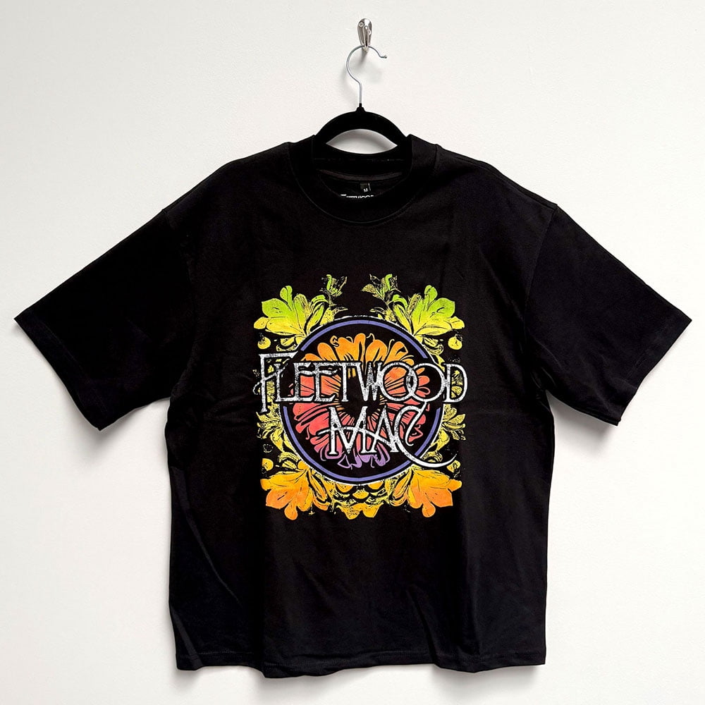 The Smashing Pumpkins Unisex Oversized Boxy T-Shirt Sun Box (Black
