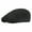 Black, variant on Men Women High Quality Soft Cotton Golf Driving Beret Cabbie Hat Newsboy Flat Ivy Cap