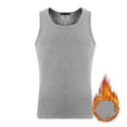 thumbnail image 2 of Blekii Men's Velvet Fashion Inner Vest Sleeveless Tank - Soft Warm Lining, Comfortable Close Fit - Ideal for Winter Layering Under Dress Shirts, Business Attire, Formal Wear, Cold, 2 of 5