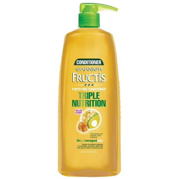 Garnier Fructis Triple Nutrition Conditioner, 40 Fl Oz