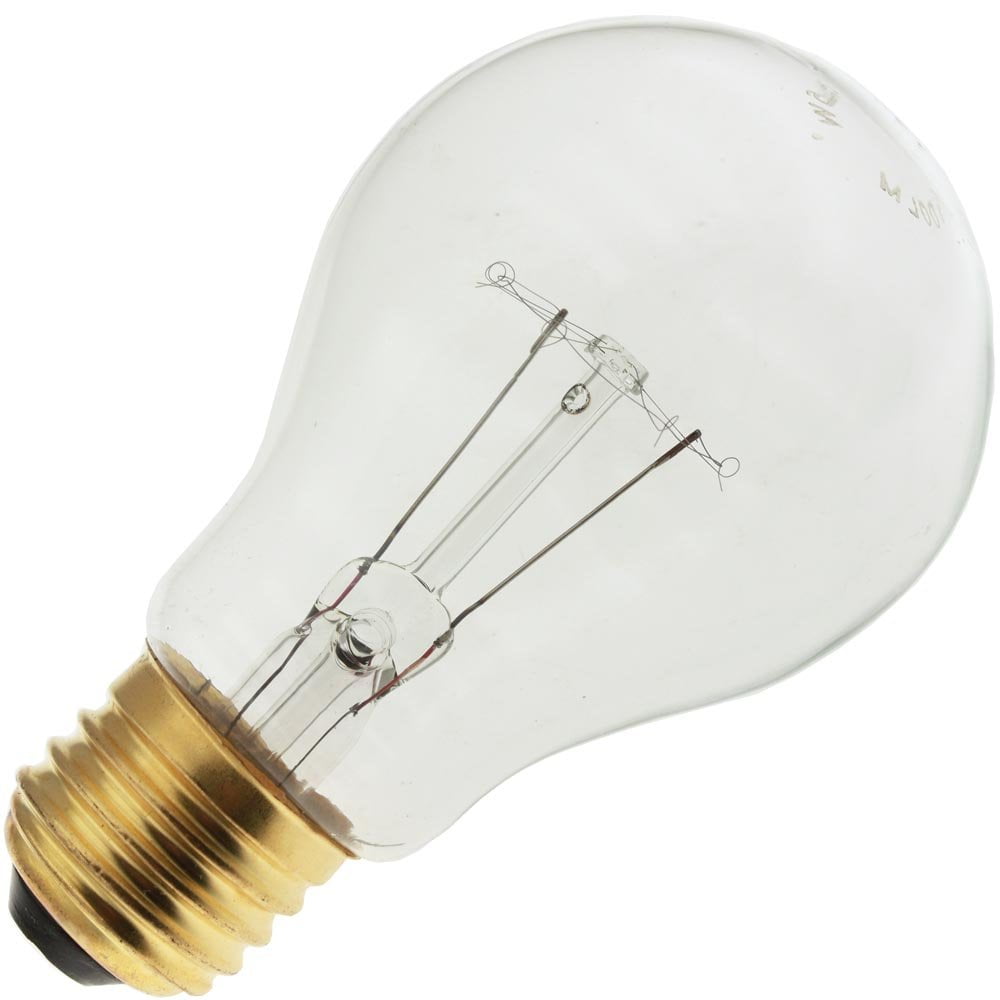 Industrial Performance 25A19/CL 130V, 25 Watt, A19, Medium Screw (E26) Base Light Bulb (12 Bulbs)