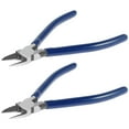thumbnail image 2 of PENGXIANG 2PCS 6 inch Diagonal Cutting Plier Cutters Wire Flush Cutter Ultra Sharp Powerful Side Cutter Clippers with Longer Flush Cutting Edge for Crafting  Floral  Electrical wire Cut N, 2 of 8