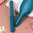 thumbnail image 2 of Peigne à Boucler Antistatique Style Mode avec Dents Rondes Brosse à Cheveux Multifonction Rouleau Rouleau Peigne de Massage pour Fille Femme Séchoir, 2 of 8