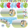 thumbnail image 1 of Decoraciones de cumpleaños Bluey Supplies para 16 invitados, 1 of 6