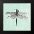 thumbnail image 2 of PI Galerie 20x20 Black Modern Framed Museum Art Print Titled - Dragonfly II, 2 of 5