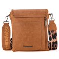 thumbnail image 3 of Bandolera Montana West MWC-183BR con estampado de leopardo marrón, 3 of 6