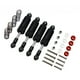 thumbnail image 4 of Amortiguadores 4 piezas, amortiguadores de resortes de aleación de aluminio, amortiguador para Axial / SCX10 / D90 / -4 RC Crawler Car Negro CUTICAT Alloy Shock Absorber, 4 of 7