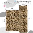 thumbnail image 5 of Brown and Black Leopard Print Toddler Nap Mats for Kids Preschool,Sleeping Mat Bag or Kids,Toddler Sleeping Bag,Toddler Nap Mat or Daycare, 5 of 6