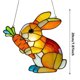 thumbnail image 3 of Adornos de Pascua, regalos de Pascua, conejos de Pascua, estilo acrílico, adorno colgante de granja para ventana, hogar, ventana, jardín, decoración de granja, regalo, colgante, 3 of 7
