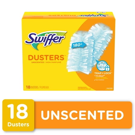 Swiffer Duster 180 Refills, Unscented, 18 Ct