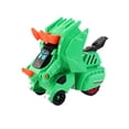 thumbnail image 2 of Juguete de dinosaurio transformador Hugo Triceratops Verde, 2 of 10