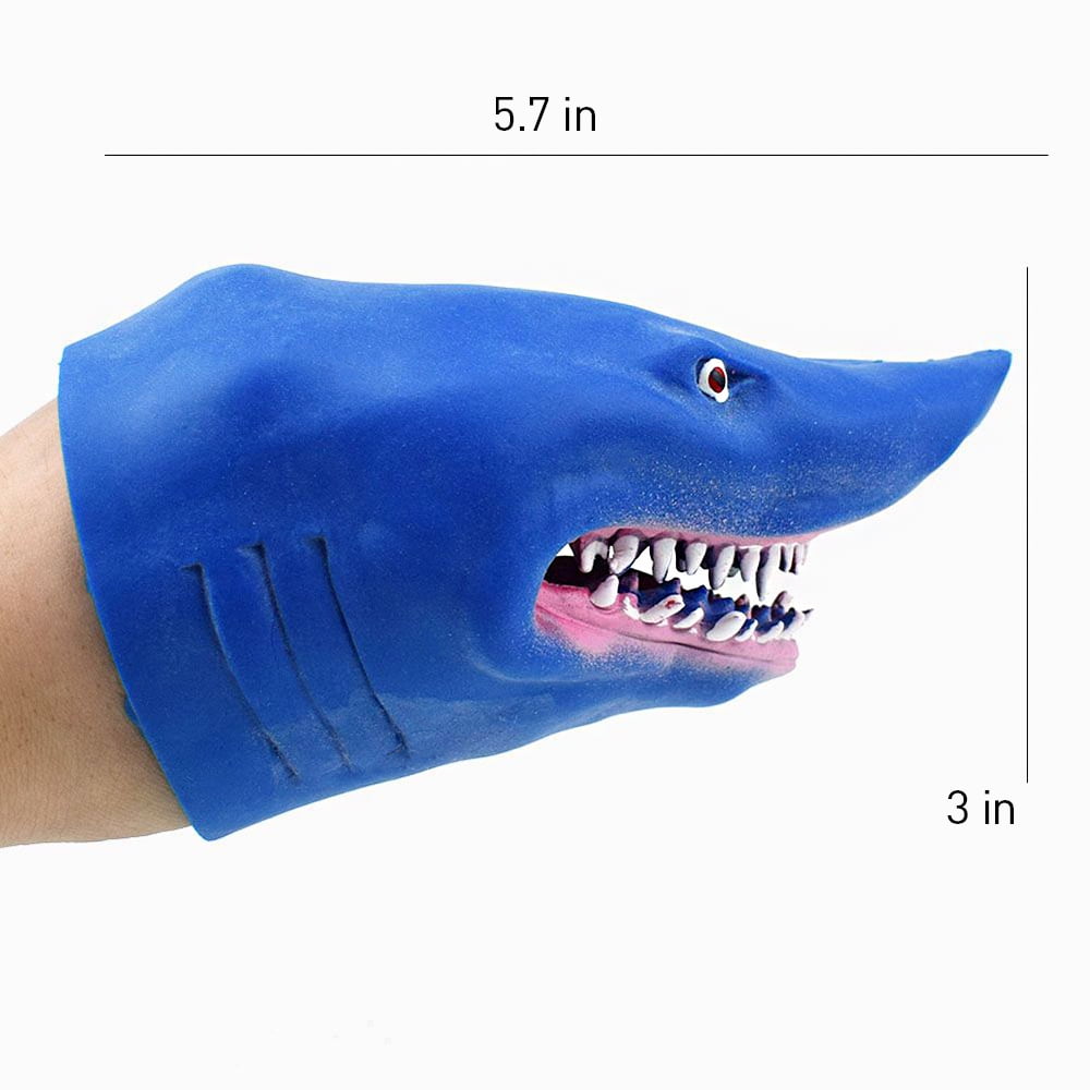 shark rubber puppet