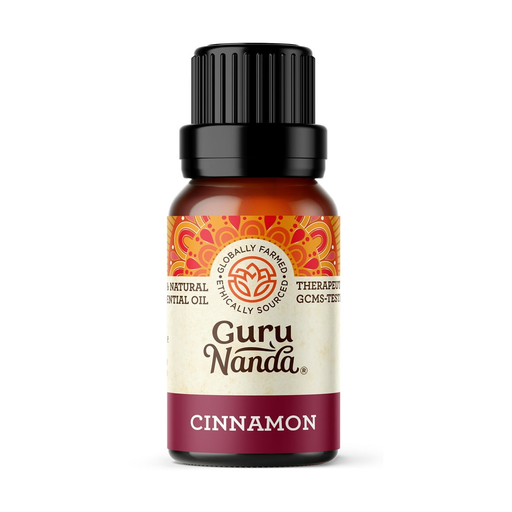 Guru Nanda Aromatherapy 100 Pure & Natural , Cinnamon, .5 fl oz