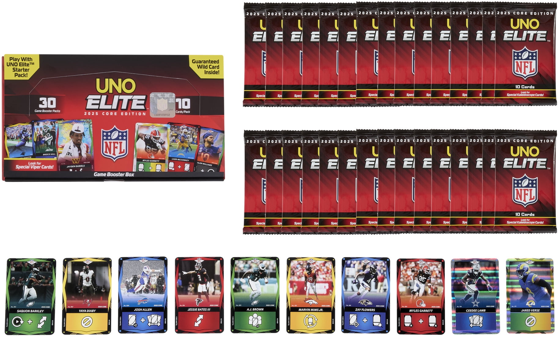 Uno Elite NFL 2025 Core Edition, Booster Box