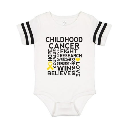 

Inktastic Childhood Cancer Awareness Gift Baby Boy or Baby Girl Bodysuit