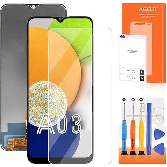 TFT for Samsung Galaxy A03 Screen Replacement for Samsung A03 LCD Display SM-A035F/DS SM-A035M SM-A035F LCD Digitizer Touch Screen Assembly Repair Parts No Frame
