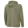 thumbnail image 3 of Men's Antigua  Olive Philadelphia Eagles Effortless Full-Zip Hoodie Jacket, 3 of 4