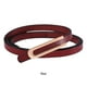 thumbnail image 4 of Jumpingount Cinturón fino de cuero elegante para mujer, cinturón fino de PU para varios conjuntos, hebilla de Metal, nueva moda Cinturones Rojo, 4 of 6