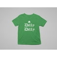 thumbnail image 3 of Old Glory Toddler St. Patricks Day Dilly Dilly Shamrock Short Sleeve Graphic T Shirt, 3 of 6