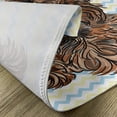thumbnail image 5 of Ambesonne Yorkie Place Mats Set of 4, Hair Buckle on Chevron, Standard Size, Chestnut Brown, 5 of 6