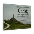 thumbnail image 4 of Scripture Walls No Longer I But Christ Galatians 2:20 Wall Art Christian Home Decor Unframed, 4 of 7