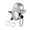 silver, variant on Portables Bicycles Thumb Bells Rustproof Cycling Horn Loud 100dB Bike Warning Bells For Running And Commutes