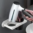 thumbnail image 4 of Billuyoard Soporte para secador de pelo, organizador de accesorios de baño, estante de esquina, soporte para secador de pelo, soporte para Almacenamiento y organización del hogar, 4 of 6
