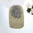 thumbnail image 6 of 1 Pc Double Side Shower Gloves Exfoliating Glove for Bathroom 8.66"x5.51" Gray, 6 of 6