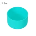 thumbnail image 3 of Uxcell 2pcs 7.5cm Protective Silicone Boot Sleeve for 12-24 oz, Bottle Bottom Anti-Slip Sleeve Cover, Sky Blue, 3 of 6