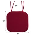 thumbnail image 3 of Cojín para silla Sweet Home Collection, espuma viscoelástica, paquete de 12, 3 of 5
