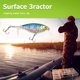 thumbnail image 3 of 6cm 6g Topwater Triple Hooks Señuelo falso Cebo de pesca artificial Color azul Sywqhk Para Estrenar, 3 of 6