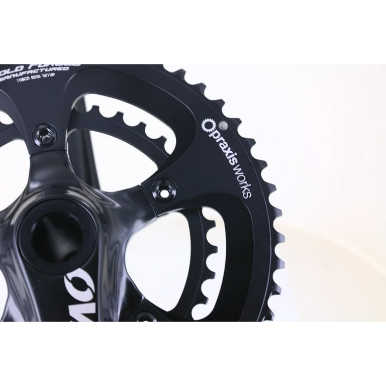 Oval Concepts 500 Praxis M30 52 36T 170mm Road Bike Crankset 10 11s BB NEW