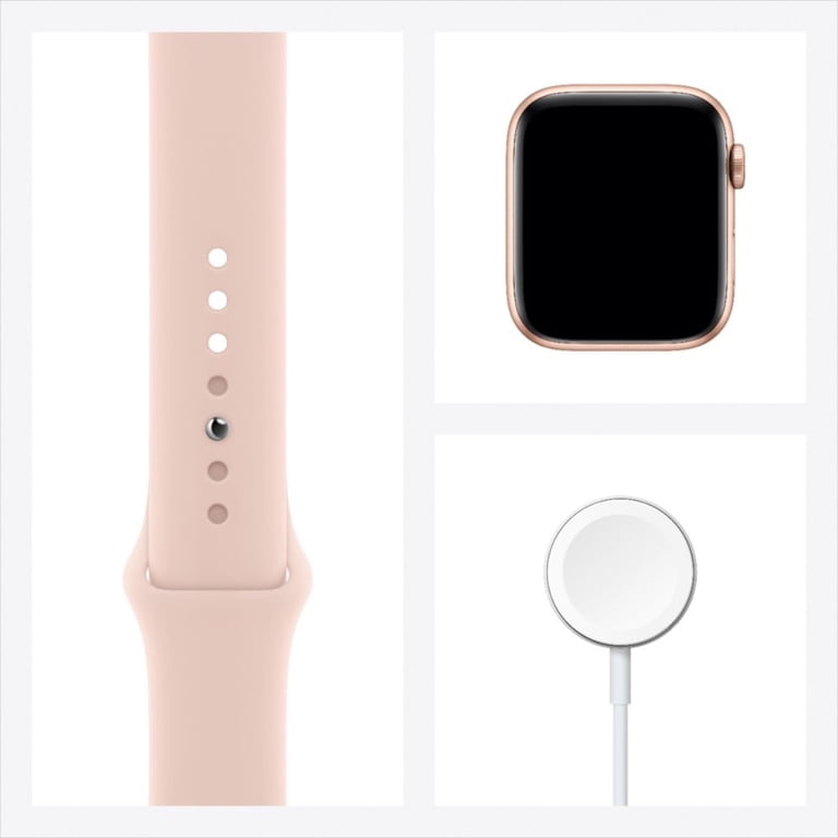 Restored Apple Watch Series 6 GPS + Cellular, 44mm Gold Aluminum