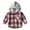 Red, variant on KyCheLot Toddler Boys Long Sleeve Shirt Flannel Hooded Plaid Button down Jacket Shirts Tops Schoolwear 2-8 Years