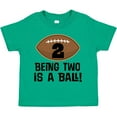 thumbnail image 3 of Inktastic 2nd Birthday Football Sports Boys Boys Toddler T-Shirt, 3 of 5