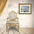 thumbnail image 3 of Seurat, Georges 14x12 Gold Ornate Wood Framed with Double Matting Museum Art Print Titled - Bathers at Asnieres, 3 of 4