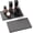 2pack-10"x 6" - Dark Gray, variant on 2PCS Diatomite Water Absorbing Stone Drying Tray Mat for Bathroom & Kitchen Counter, Instant Dry Drink Bar Coaster, Vanity Sink Caddy Organizer, Dish Soap Sponge Holder, Dark Gray, 8"x3.8"