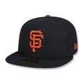 thumbnail image 1 of New Era 59FIFTY San Francisco Giants Black MLB 2017 Authentic Collection On Field Game Fitted Cap Size 7, 1 of 4