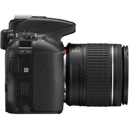 Nikon - D5600 DSLR Camera with AF-P DX NIKKOR 18-55mm f/3.5-5.6G VR Lens - Black