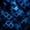 Blue Black, variant on Castle Fairy Abstract Neon Block 7-Piece Twin Bedding,Minimalism Futuristic Cubes Bedding Comforter Set,Green Blue Black,Reversible