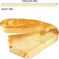 thumbnail image 4 of Cinta Decorativa para Regalo con Cordón Juego de 3 Lazos Dorados Grandes de 18 cm Levamdar, 4 of 7