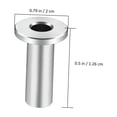 thumbnail image 2 of Stainless Steel Protector Sleeves for 1/8Inch Wire Rope Cable Railing, Cable Railing Kit for Wood Posts DIY Balustrade, 2 of 7