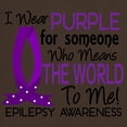 thumbnail image 3 of CafePress - Means World To Me 1 Epilepsy Shirts T Shirt - Men's Classic Graphic Cotton T-Shirt, 3 of 4