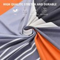 thumbnail image 6 of CJC L Shape Sofa Covers Sectional Sofa Couch Covers 2Pcs Stretch Sofa Slipcovers with 4Pcs Pillowcases for L-Shape 3+3 Seaters, 9 Colors, 6 of 10
