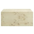 thumbnail image 4 of Modway Cosmos 36" Square Burl Wood Coffee Table in Bleached Burl, 4 of 9