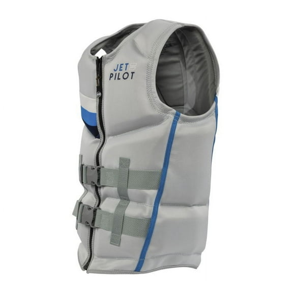 Jet Pilot Armada PFD Mens Life Vest Gray XS