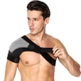 thumbnail image 1 of Sport Shoulder Brace, Moisture Absorption Adjustable Shoulder Brace  for Tenosynovitis for Sprains for Joint Dislocation Right Shoulder, 1 of 8
