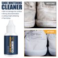 thumbnail image 4 of Fnochy Clearance 30ml Shoe Brightening Detergent Whitening Cleaner for Leather & Rubber, Fast Drying Strong Stain Remover, Long Lasting Shoe Care Solution, 4 of 9